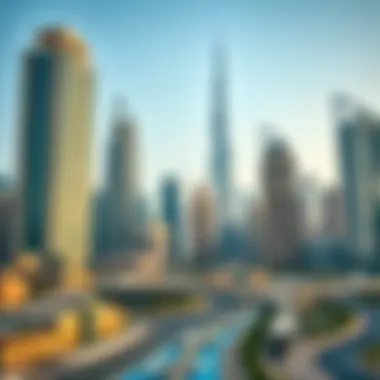 Dubai's Architectural Marvels Dubai skyline showcasing modern architecture