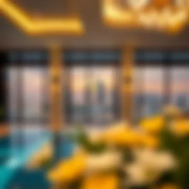 Strategic location of Azizi Riviera Reve with stunning views of Dubai skyline