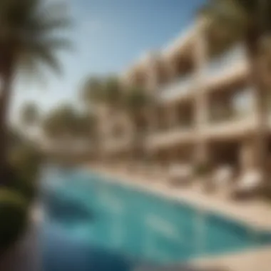 Luxury Amenities at Plage Jumeirah Luxurious beachside amenities and lounging areas at Plage Jumeirah