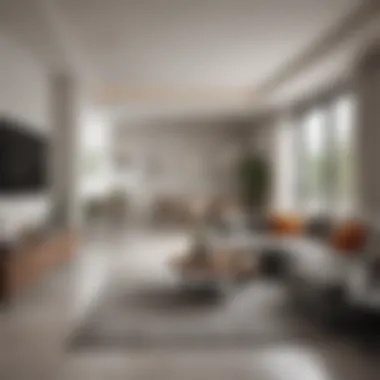 Modern Interior of a Studio Flat in Karama Cozy studio flat interior showcasing modern decor