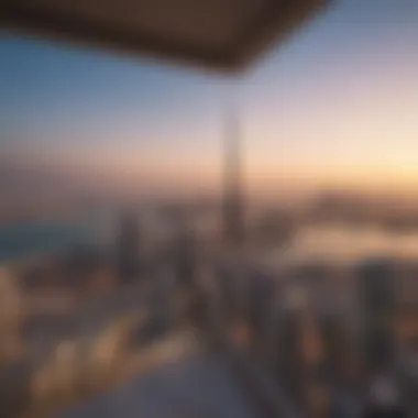 Breathtaking Views from Millennium Talia Residences Panoramic view of Dubai skyline from Millennium Talia Residences