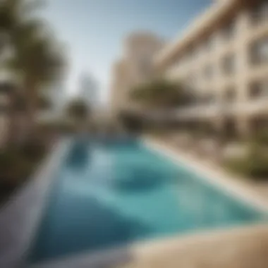 Swimming pool with a stunning view