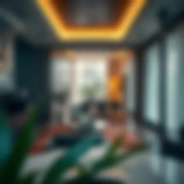 Luxurious Apartment Hotel Interior Luxurious apartment hotel interior with modern furnishings