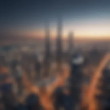 Stunning skyline of Dubai showcasing modern architecture